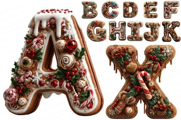 Download Christmas Alphabet Letters Png Clipart - Alphabet letters png Collection