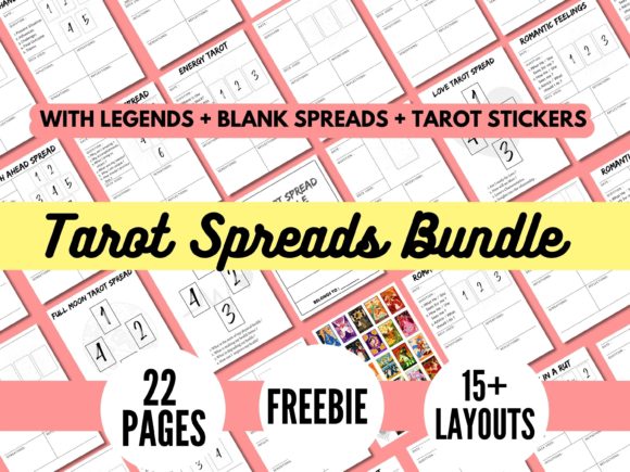Download Tarot Workbook, Tarot Spreads, Tarot - Spreads Collection