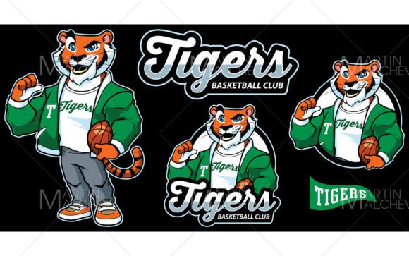 Download Tigers Basketball Mascot - Basketball mascot Collection