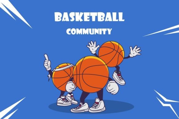 Download Cool Basketball Mascot Character Cartoon - Premium Resources